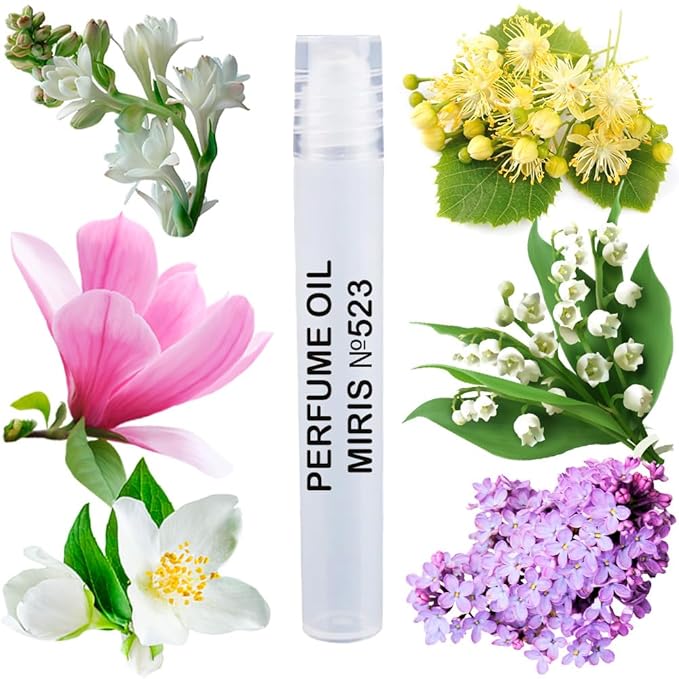 MIRIS No. 523, Inspired by 5th Avenue, Long-Lasting Perfume Oil for Women Roll-On, Rollerball 0.34 Fl Oz / 10 ml
