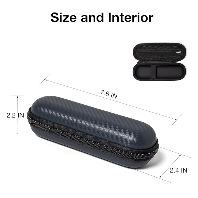 Nincha Compact Travel Trimmer Case for Philips Hybrid Electric Trimmer and Shaver, Face + Body Groomer QP2724/90, QP2834/70, QP1924/70, QP6531/70, QP4631/90, Hard Carrying Case, Gray