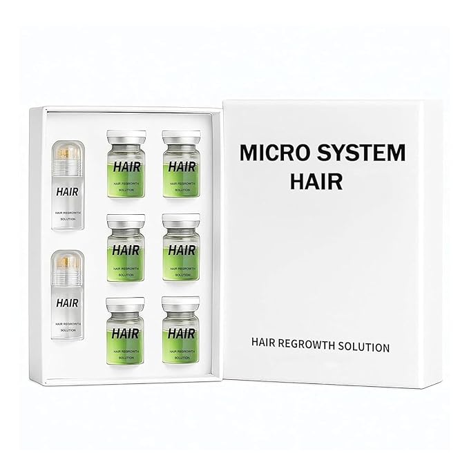 Hair Regrowth System, Advanced Hair Growth Treatment Ginseng, for Men and Women