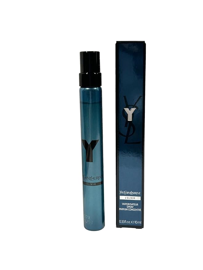 Yves Saint Laurent Y ELIXIR MEN YSL L'ELIXIR Travel Spray Perfume MEN 10 ml / 0.33 Fl Oz