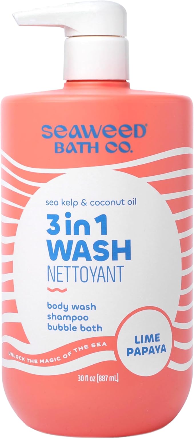 SEAWEED BATH CO Lime Papaya 3-1 Body Wash, 30 FZ