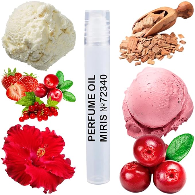 MIRIS No. 72340, Inspired by Holiday Mood, Long-Lasting Perfume Oil for Women Roll-On, Rollerball 0.34 Fl Oz / 10 ml