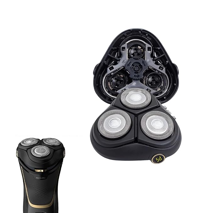 S3000 Replacement Head Holder Compatible with Philips Norelco Aquatec Shavers,Razor Blades for S3000 Series S3206 S4303.