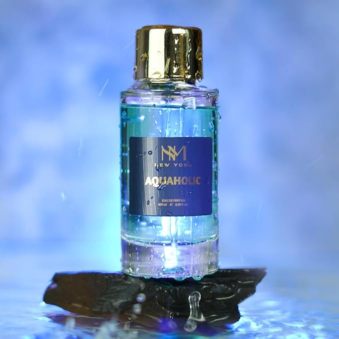 NOURISH MANTRA NM New York Aquaholic Luxury Perfume | Premium Long Lasting Fragrance Spray | With Aromatic Blend of Aquatic & Fresh Notes | Unisex Perfume | 100 ml