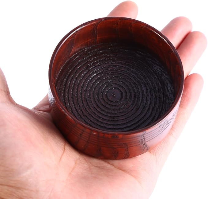 Shaving Soap Bowl， Durable Soap Bowl, Wooden for Travel Daily Use