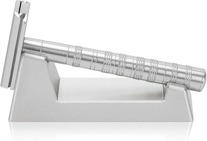 Solid Aluminum Alloy Razor Stand - for Henson AL13 / AL13-M / Ti22 - 100g Weight - Ensuring Stability, Minimizing Movement - Excluding Razors