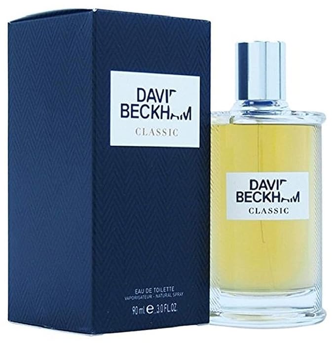 David Beckham Classic Eau de Toilette Spray for Men, 3 Ounce