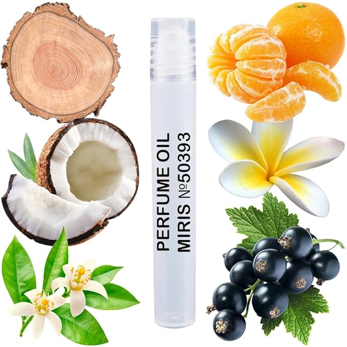 MIRIS No. 50393, Inspired by Surmonter, Long-Lasting Unisex Perfume Oil for Women & Men Roll-On, Rollerball 0.34 Fl Oz / 10 ml