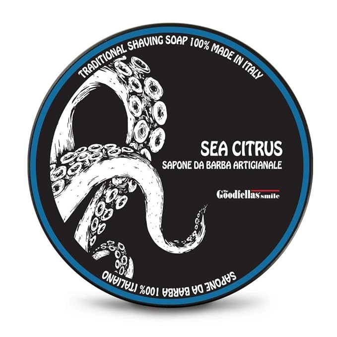 The Goodfellas' smile, Sea Citrus Shave Soap and Aftershave Splash Bundle, Made in Italy
