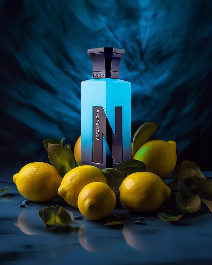 NASEEM Ocean Enigma Eau de Parfum 75 ml - Unisex Fragrance for Men and Women with Fresh Citrus, Spicy, and Woody Notes - Ideal Scent for Daily Wear and Special Occasions, Refreshing Aroma