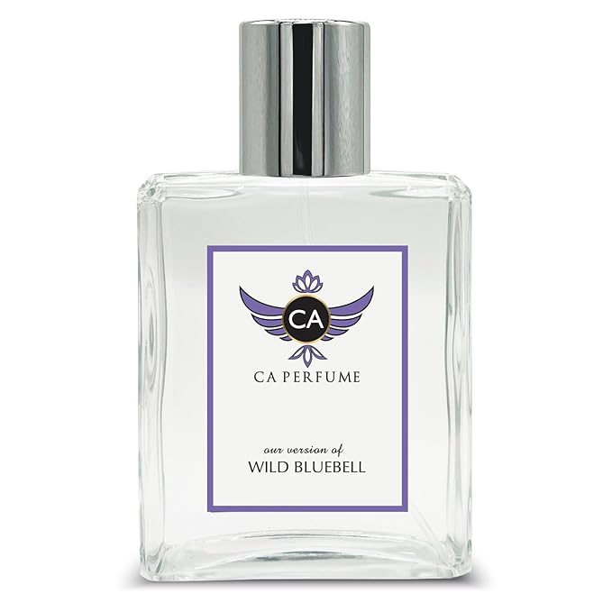 CA Perfume Impression of Wild Bluebell For Unisex Floral Green Fragrance Long Lasting Unisex Perfume Eau De Parfum 3.4 Fl Oz 100ml