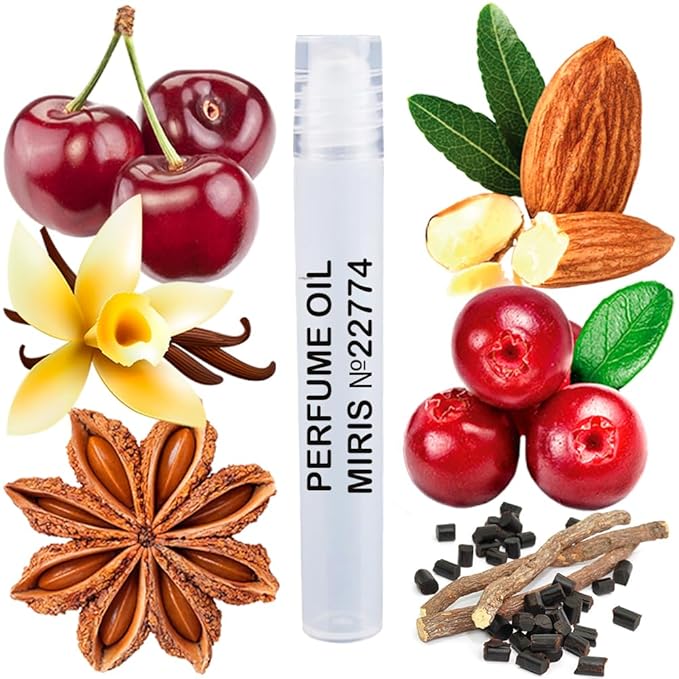 MIRIS No. 22774, Inspired by La Petite Robe Noire, Long-Lasting Perfume Oil for Women Roll-On, Rollerball 0.34 Fl Oz / 10 ml