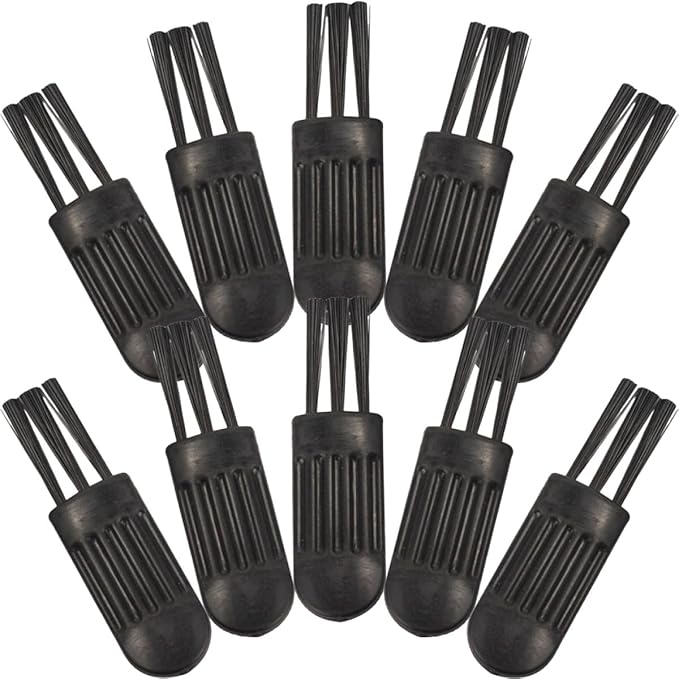 100pcs Electric Shaver Cleaning Brushes Portable Razor Brush Nose Hair Trimmer Cleaning Tool for Men's Grooming and Personal Care