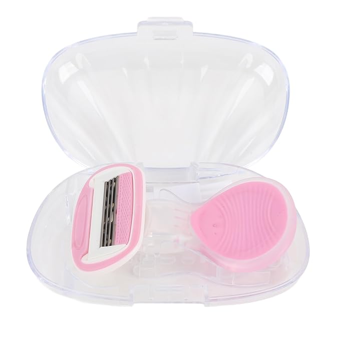 Women Manual Shaving Tool Wide Lubrication Strip 4 Layer Cutter Floating Head Manual Body Hair Trimmer for Arm Leg Armpit