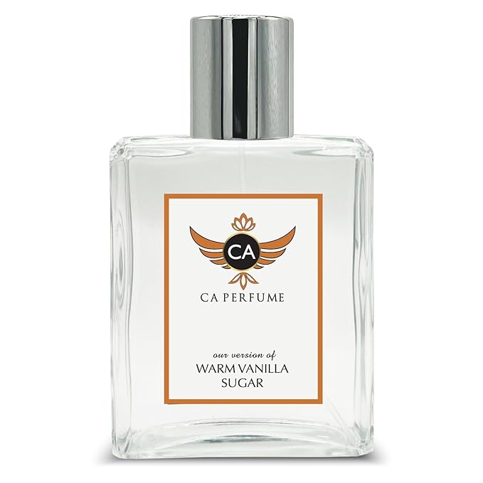 CA Perfume Impression of Warm Vanilla Sugar for Women Eau De Parfum Amber Vanilla Scent Long Lasting Perfumes for Women Signature Scent for Day and Night Wear 3.4 Fl Oz 100ml