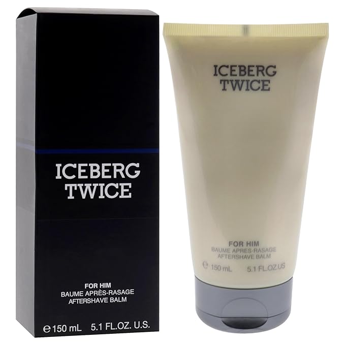Iceberg Twice Aftershave Balm for Men - 5.1 oz Balm