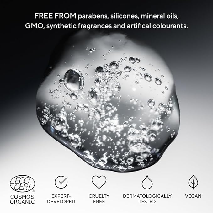 Madara Hyaluronic Acid serum - Hyaluronic Acid Moisturizer for Face, Men & Women, Oil‑Free Plumping Gel in Jelly form 75ml, Botanical Actives to Hydrate, Smooth and Firm Mature, Dehydrated Skin