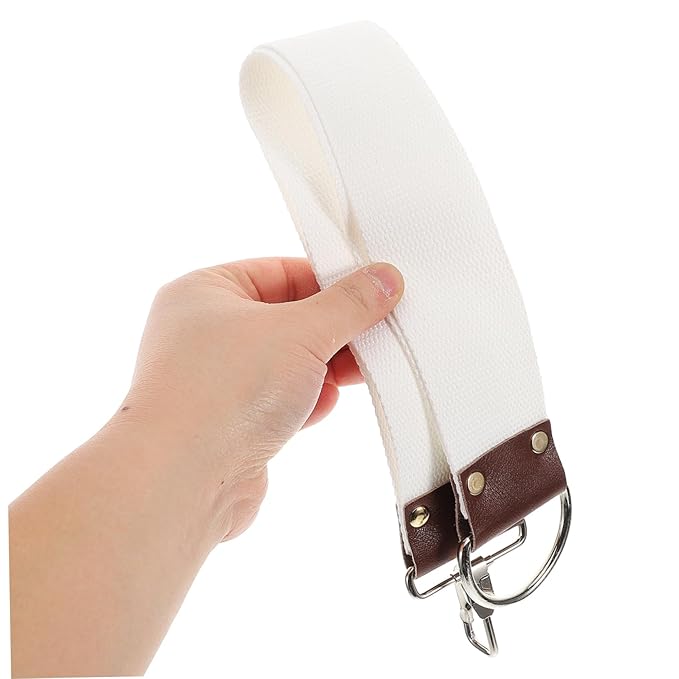 Dual Layer Canvas Razor Strop for Straight Razor Sharpening Professional Barber Shaving Belt for Home Barbershop Use Enhances and Comfort