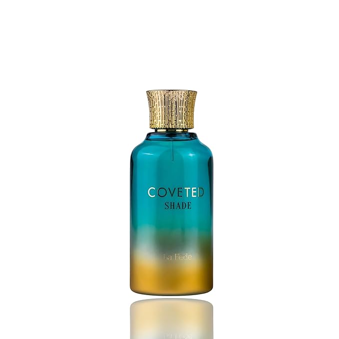 Khadlaj La Fede Coveted Shades Eau de Parfum Spray for Unisex, 3.4 Ounce / 100ml