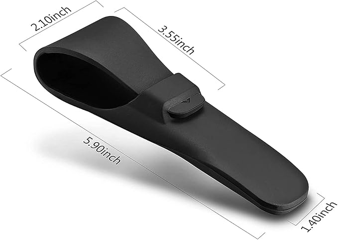 LinMei 2 Pack Silicone Razor Travel Case, Blue+Black, Compatible with Gillette, Parker, Merkur Razor