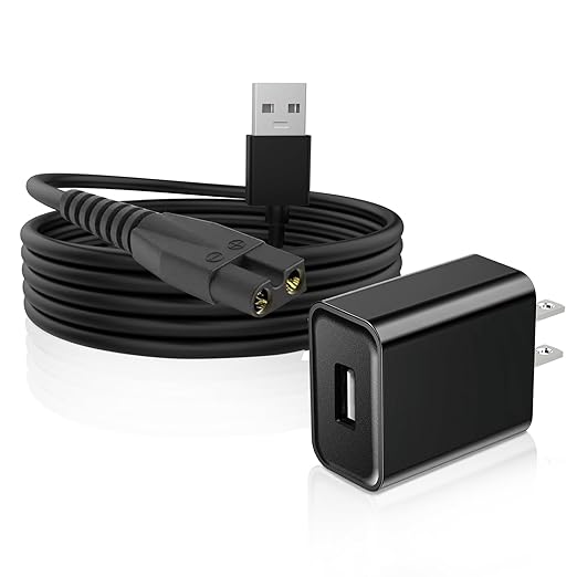 Meridian Trimmer Charger 5V1a for M2B M2C M2A M2G 3.3ft Power Cord Replacement Electric Razors Charger Power Adapter