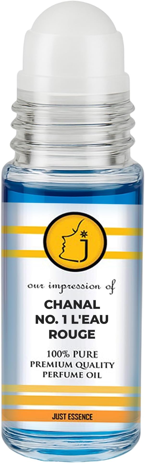 Chanal No. 1 L'eau Rouge Fregrance Perfume Oil | Roll On | Premium Quality Concentrated Fragrance | Pure Perfume & Cologne Oil for Personal Body Use | 1 Fl Oz