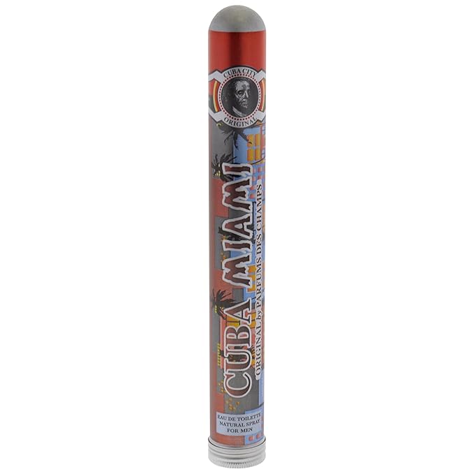 Cuba City Miami Eau De Toilette Spray for Men, 1.17 Ounce
