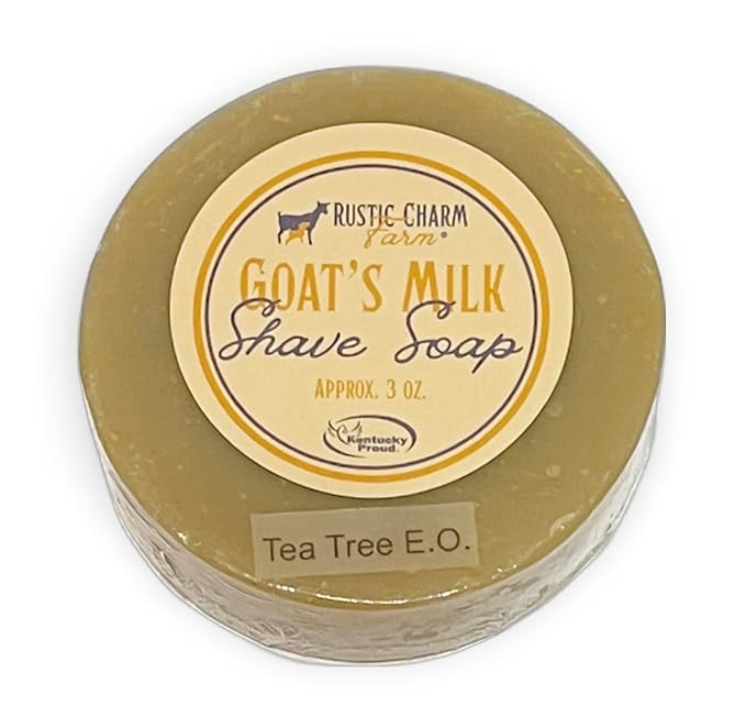 Goat Milk Shave Soap (Tea Tree E.O.)