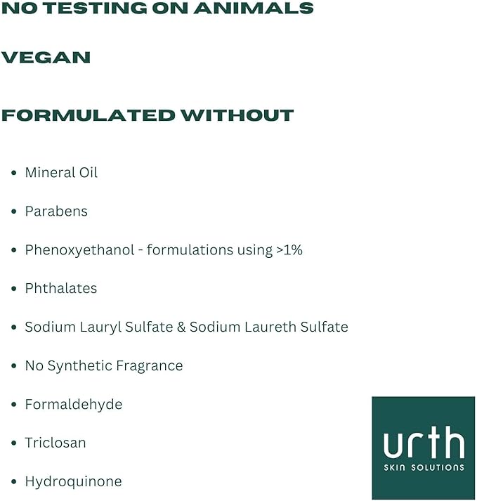 Urth Skin Solutions for Men Antioxidant Face Complex 4oz - Pore Minimizer, Daily Hydrating Facial Lotion for Oily Skin, Anti-Aging and antioxidant Protection