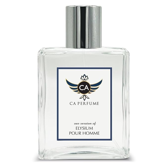 CA Perfume Impression of Elysium Pour Homme For Men Aromatic Fougere Fragrance Long Lasting Mens Perfume Eau De Parfum 3.4 Fl Oz 100ml