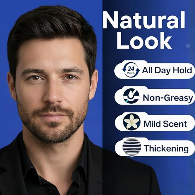 Matte Pomade For Men and Women | All-Day Medium Hold, Low Shine Finish For All Hair Types | Thickening Paste Adds Volume & Texture | Beeswax Based