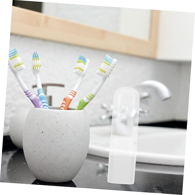 Portable Flosser Tip Storage Case Compact Holder for Electric Flosser Nozzles Go Use