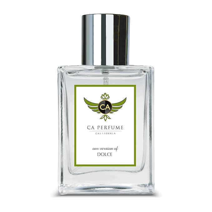 CA Perfume Impression of Dolce For Women Replica Version Fragrance Dupes Concentrated Long Lasting Eau de Parfum Spray Refillable Atomizer Bottle 1.7 Fl Oz/50ml-X1