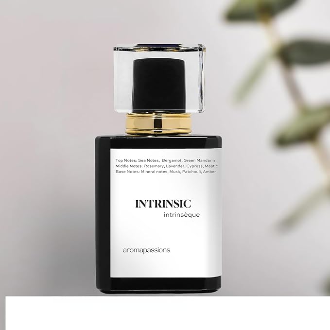 aromapassions INTRINSIC | Inspired by G.A. ACQUA DI GIO PROFONDO | Perfume for Men | Extrait De Parfum | Long Lasting Dupe Clone Essential Oils Fragrance | Perfume De Hombre | (30 ml / 1 Fl Oz)