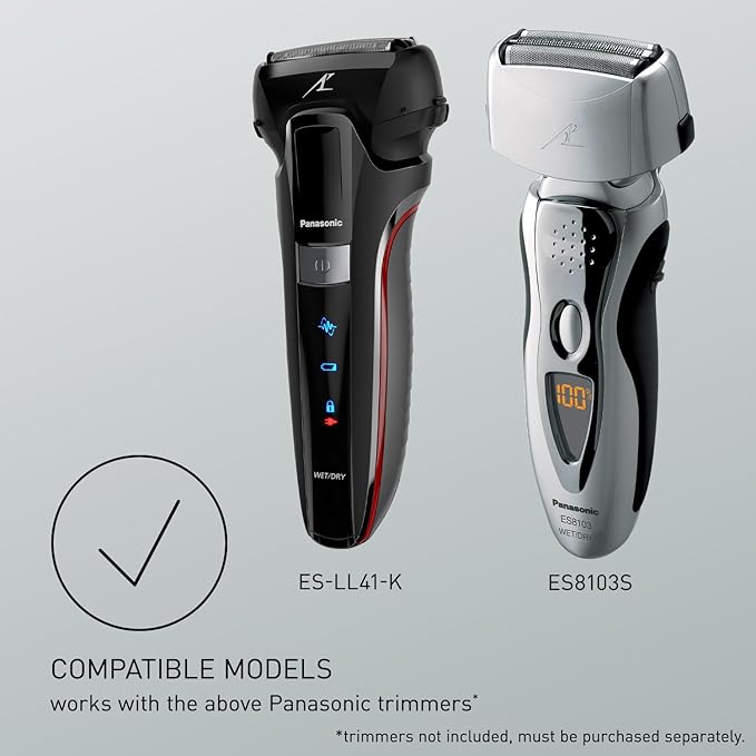 Panasonic Shaver Replacement Outer Foil and Inner Blade Set WES9013PC, Compatible with ARC3 3-Blade Shavers ES-LL41-K, ES8103S