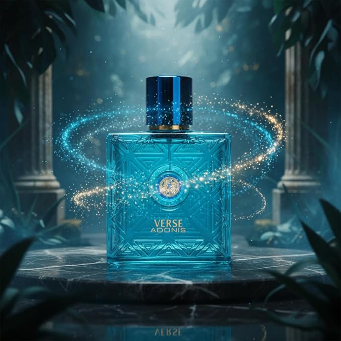 META-BOSEM Mens Cologne Set, EDP, 4 Pack (3.4 oz / 100 mL), AQUA, VerBlue, BLUE DE CHANCE, 1 BILLION FOR MEN, Azura Night & Fresh, for commute, summer days and travel