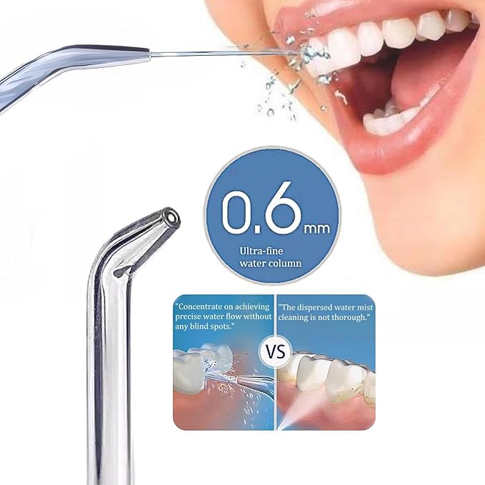 Replacement Heads for WaterPik Water Flosser, Replacement Tips Compatible with Water pik Oral Irrigators Accessories, 3 Classic Jet Tips.(Assorted Colors, Random Delivery)