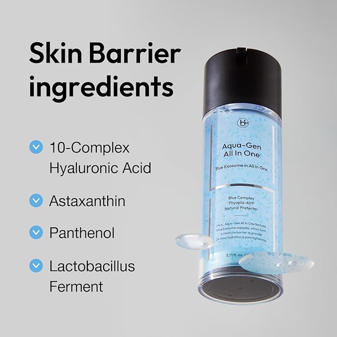 Men's Pore Minimizing Face Gel Moisturizer - 24H Hydrating & Soothing Oil Control Daily Facial Lotion, Lightweight & Non-Greasy for All Skin Types, 3.71 fl oz
