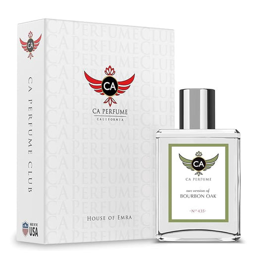 CA Perfume Originals Bourbon Oak for Men Woody Spicy Fragrance Long Lasting Mens Cologne Eau De Parfum 1.7 Fl Oz 50ml