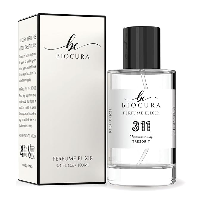 BC Perfume 311 Inspired by Tresorit For Women Replica Fragrance Dupes Eau de Parfum Spray Bottle 3.4 Fl Oz/100ml-X1