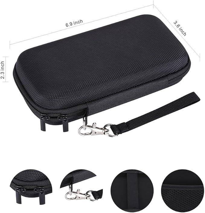 Protective Hard Case for Electric Trimmer and Shaver & Hybrid Trimmers - Ideal for Travel & Home Storage (Fits QP2520 QP2530 QP2620 QP2630) - Case Only