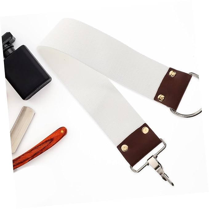 MERRYHAPY Dual Layer Canvas Shaving Strop Professional Sharpening Belt for Smooth Shaving Barbershops and Personal Use for Straight and Grooming Tools