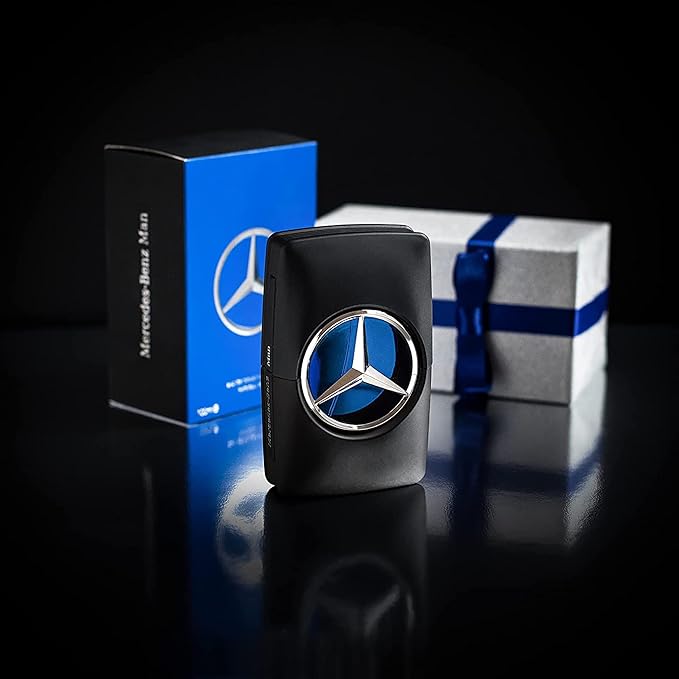 Mercedes Benz Man - Eau de Toilette for Men - Aromatic, Woody Fruity Mens Fragrance with Cedar and Oakmoss Notes - Long Lasting Mens Cologne - 3.4 oz