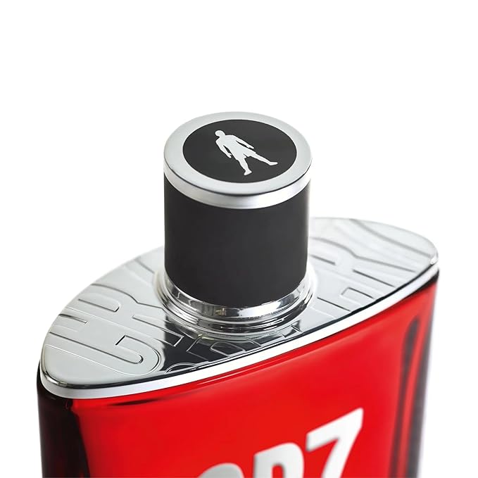 CR7 Cristiano Ronaldo - Eau De Toilette Cologne Scent for Men - Woody, Musky Scent with Lavender, Cardamom, Tobacco, and Cedar - From Cristiano Ronaldo’s Original Men’s Fragrance Collection - 3.4 oz