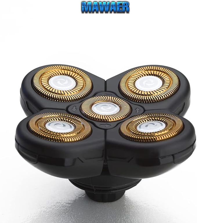 3PCS Universal 5 Blades for FREEBIRD FREEDOM GROOMING Head Shaver Replacement heads