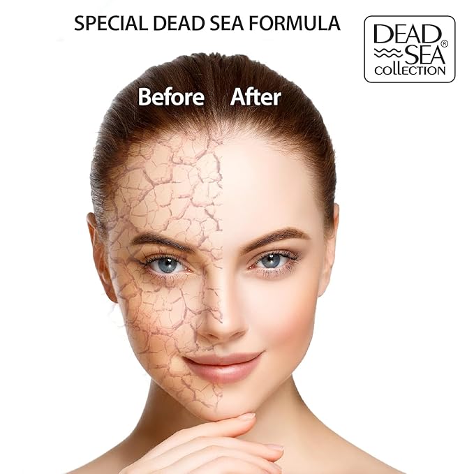 Dead Sea Collection Day Cream for Face with 2% Retinol, Dead Sea Minerals, and Vitamin E – Anti Aging Nourishing Skin Care Moisturizer to Reduce Wrinkles (1.69 fl. oz)
