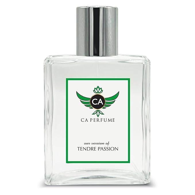 CA Perfume Impression of Tendre Passion For Women Floral Fragrance Long Lasting Womens Perfume Eau De Parfum 3.4 Fl Oz 100ml