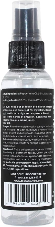 JUST Buzz Off Essential Oil Body Spray, 2 fl oz, DEET-Free Natural Body Spray for Outdoor Use – Plant-Based, Refreshing Natural Aroma, Travel & Summer Friendly