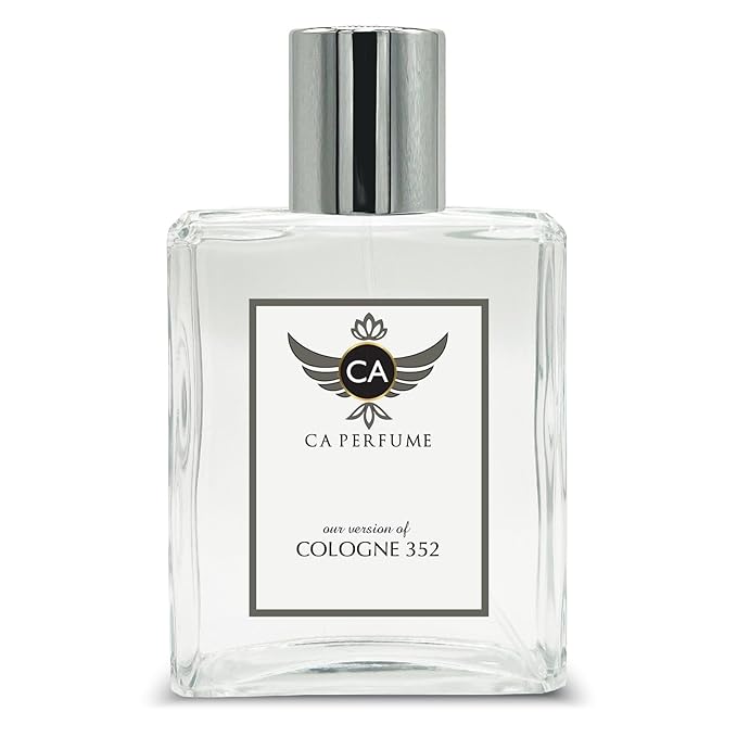 CA Perfume Impression of Cologne 352 For Unisex Citrus Aromatic Fragrance Long Lasting Perfume Eau De Parfum 3.4 Fl Oz 100ml