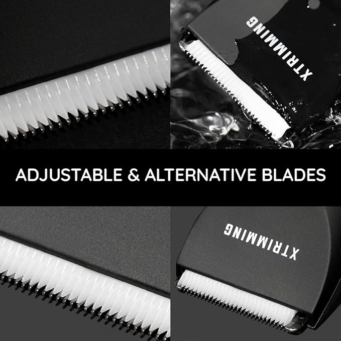 geegvv Body Hair Trimmer for Men, Body Shavers for Men, Mens Body Shaver, Mens Body Trimmer, Body and Balls Shaver, Personal Groomer for Men, Mens Shavers for Private Area